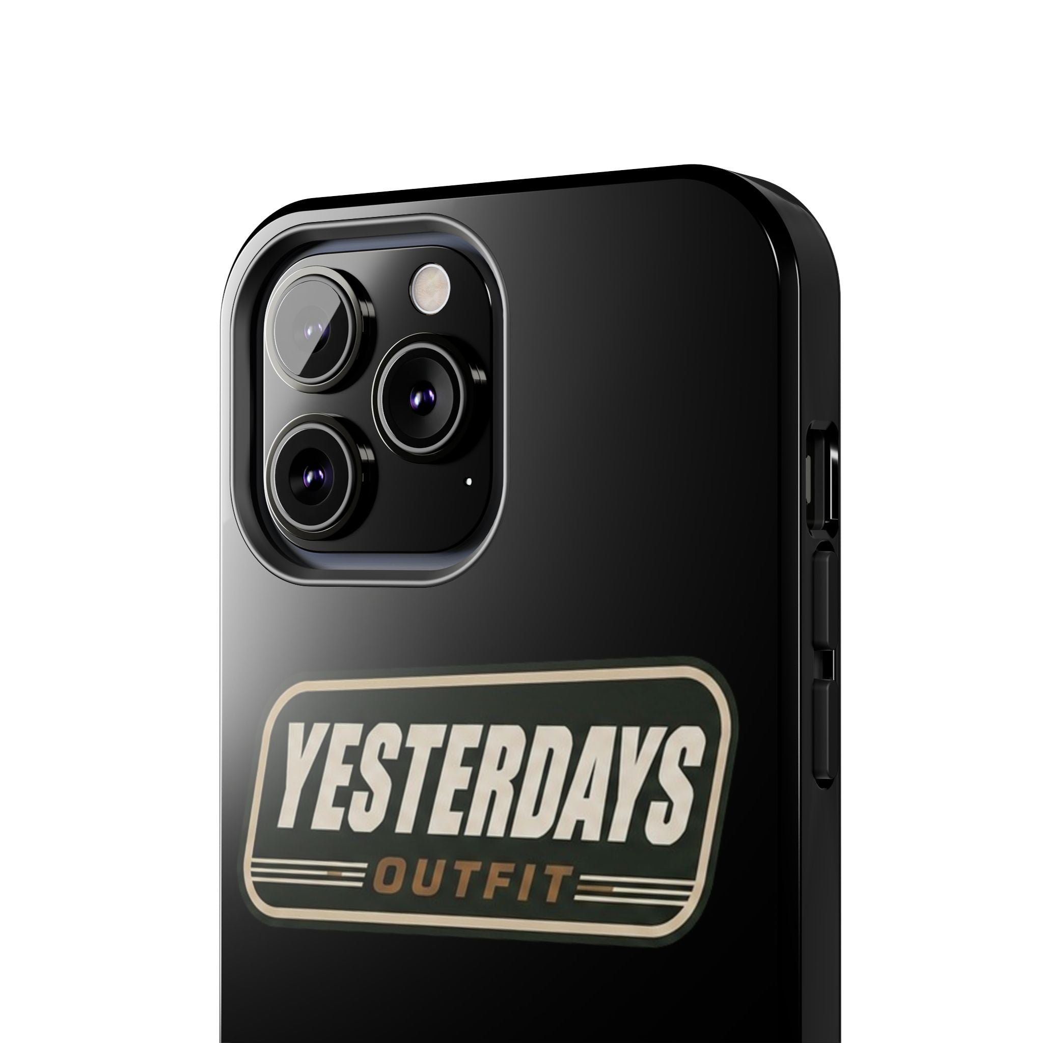 Yesterdays Outfit vintage logo Tough Phone Case | retro badge phone cover