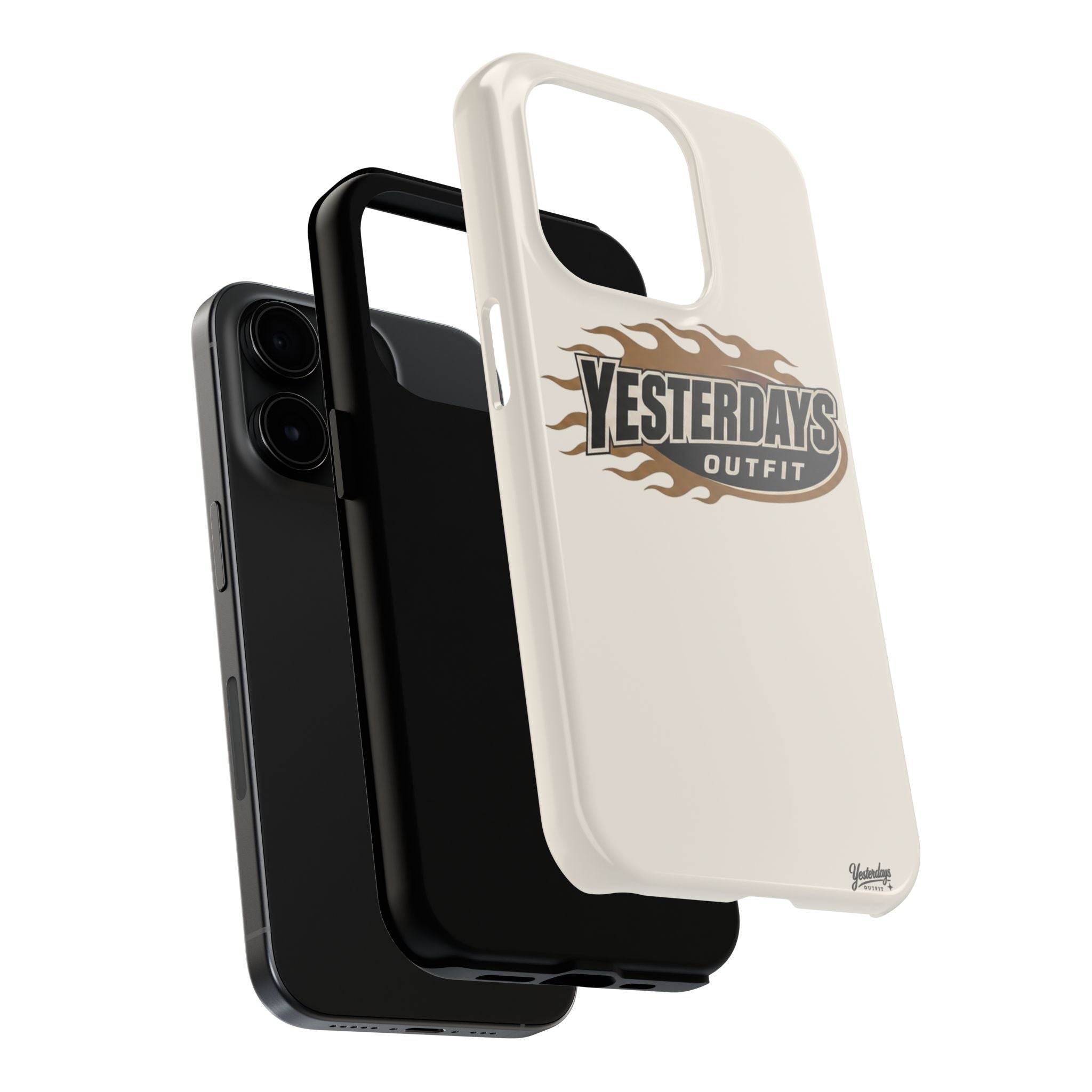 Yesterdays Outfit Flame Logo Phone Case | Tough Phone Case