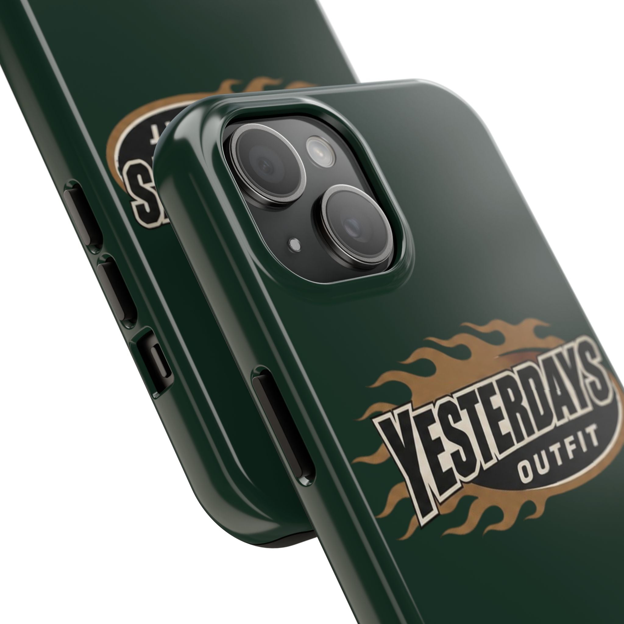 Yesterdays Outfit Flame Logo phone case | Tough Phone Cases