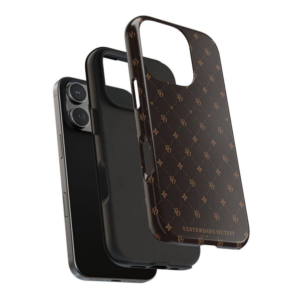 Monogram Pattern Phone Case |  Yesterday’s Outfit Protective Case
