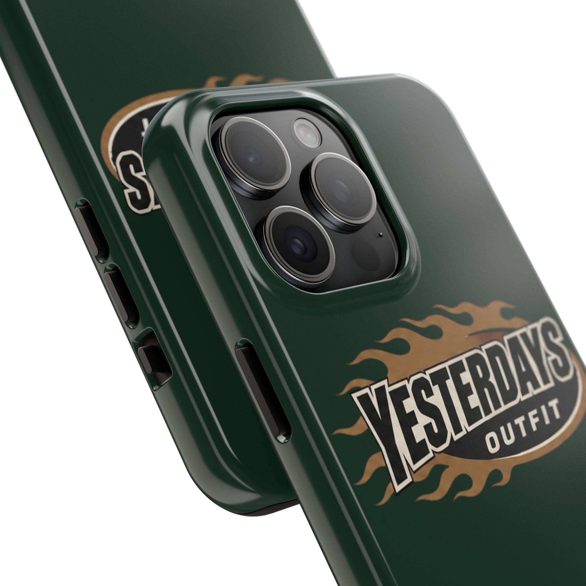 Yesterdays Outfit Flame Logo phone case | Tough Phone Cases