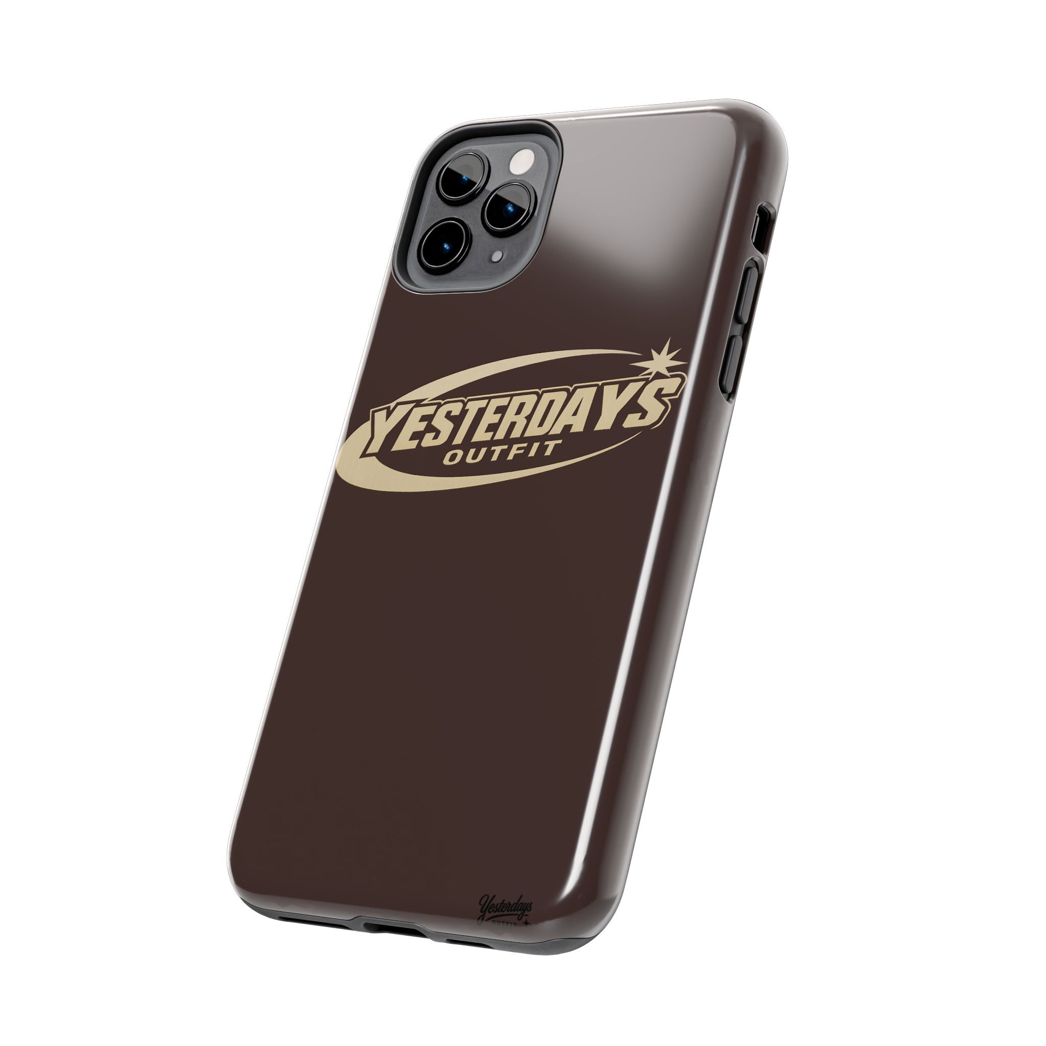 Yesterdays Outfit logo Tough Phone Case | Retro Badge Phone Case