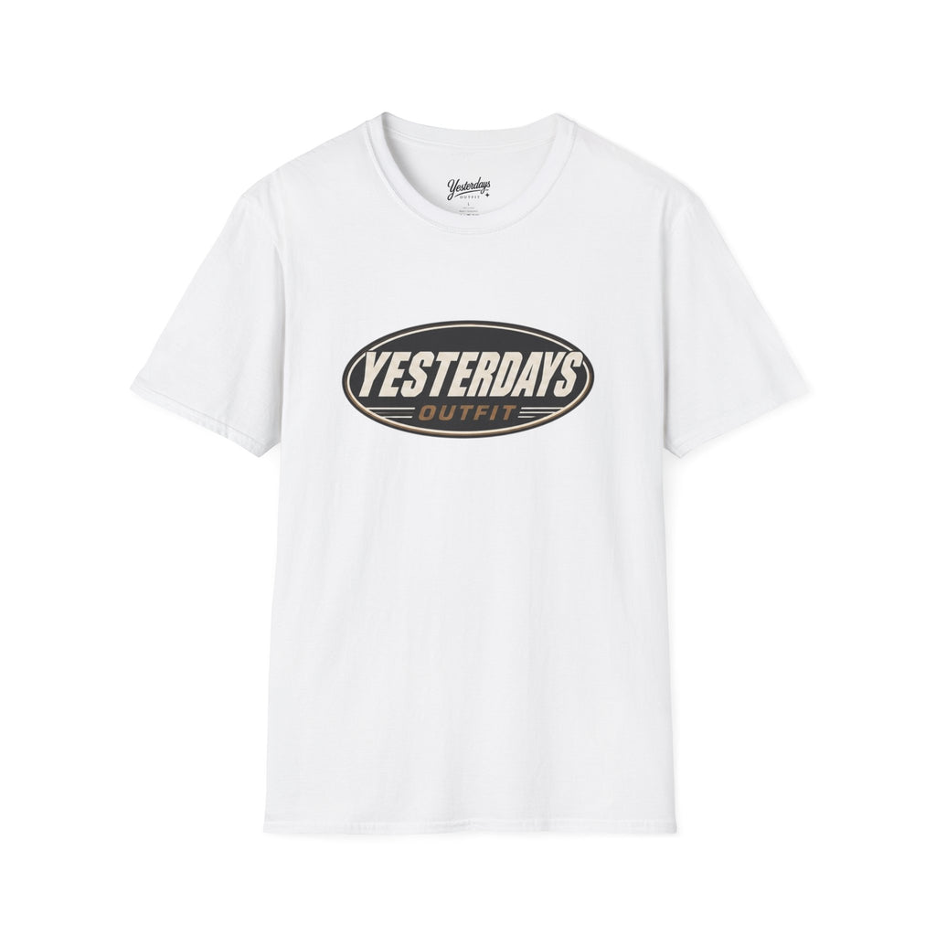 Yesterdays Outfit logo T-Shirt | Vintage oval graphic tee