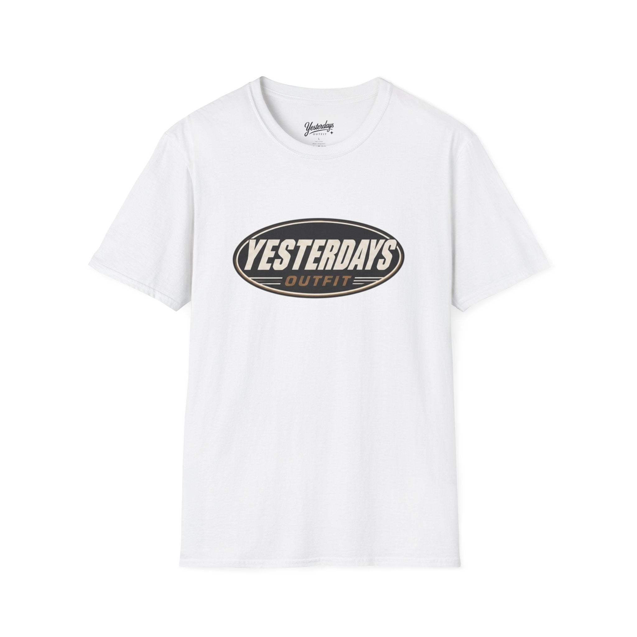 Yesterdays Outfit logo T-Shirt | Vintage oval graphic tee