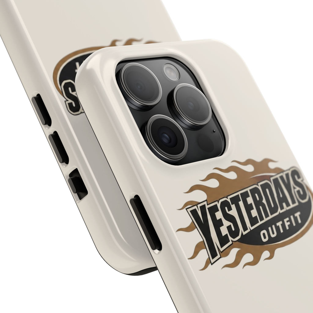 Yesterdays Outfit Flame Logo Phone Case | Tough Phone Case