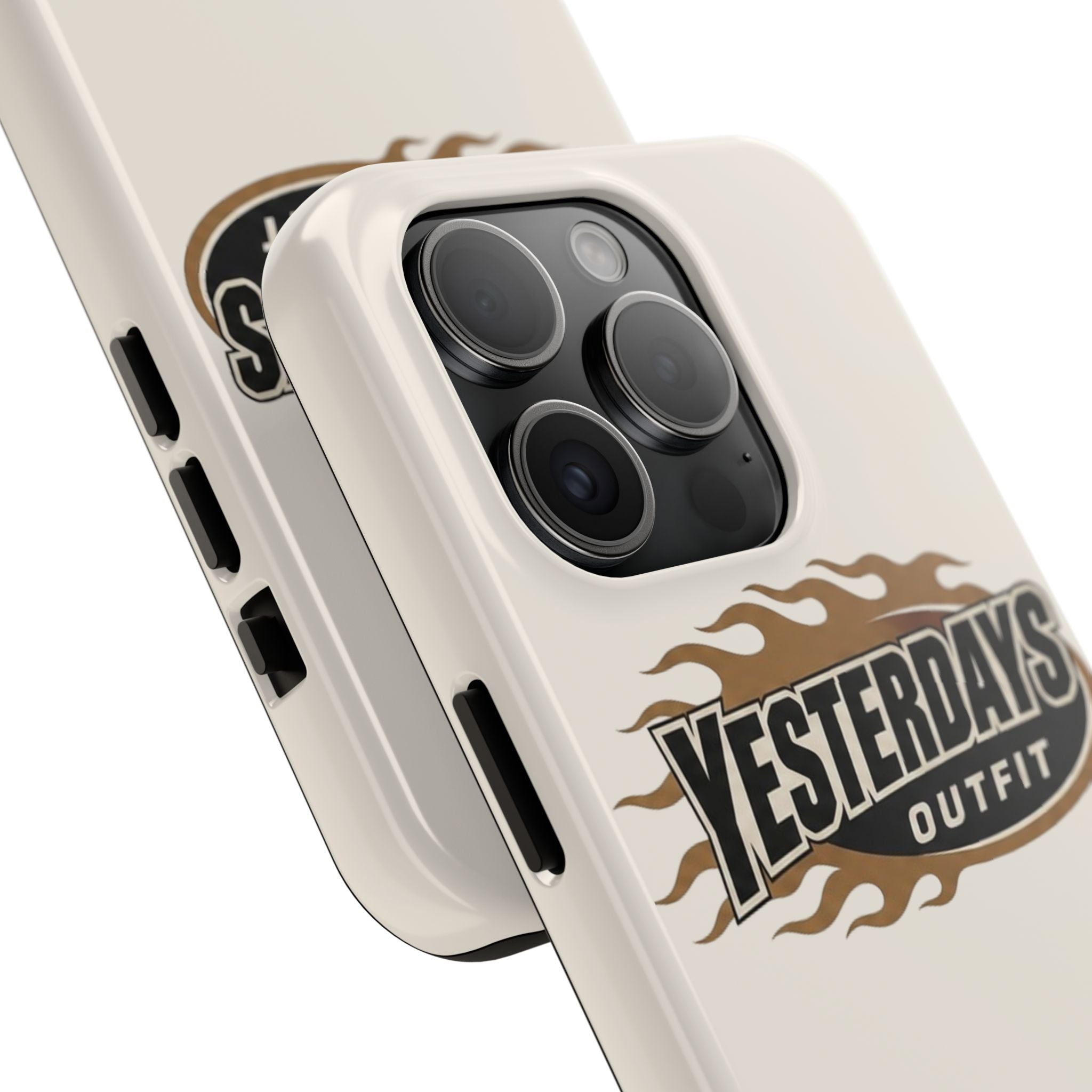 Yesterdays Outfit Flame Logo Phone Case | Tough Phone Case