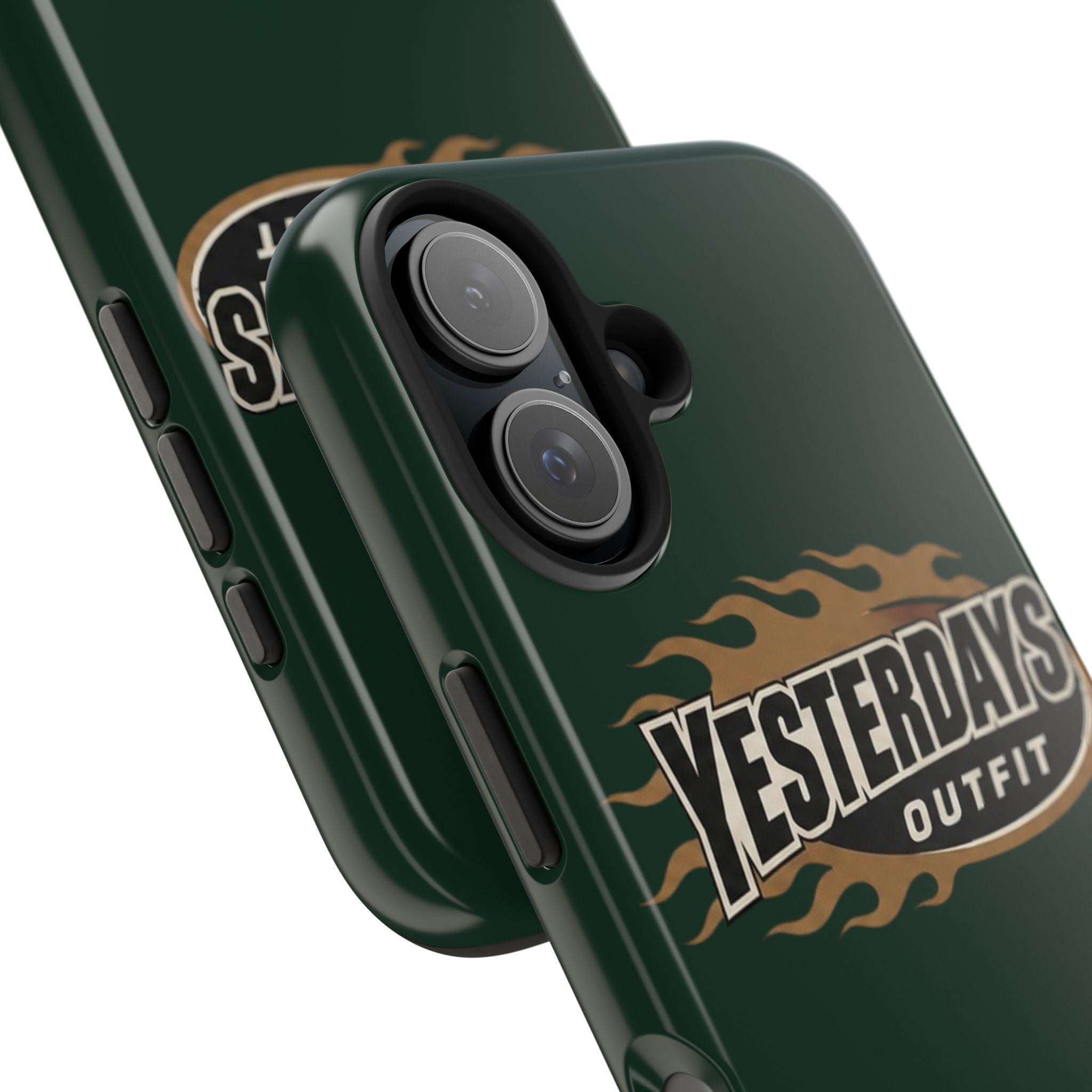 Yesterdays Outfit Flame Logo phone case | Tough Phone Cases