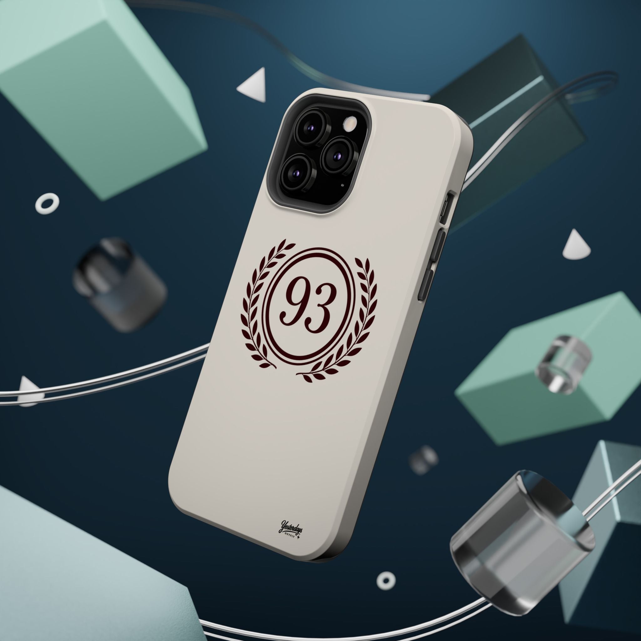 Laurel Wreath 93 Circle Phone Case | Magnetic Impact-Resistant Case