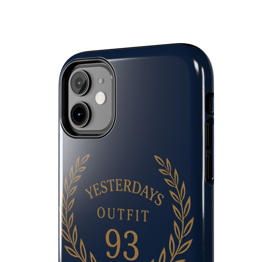 Yesterdays Outfit 93 Phone Case | Laurel Wreath Navy Protective Case