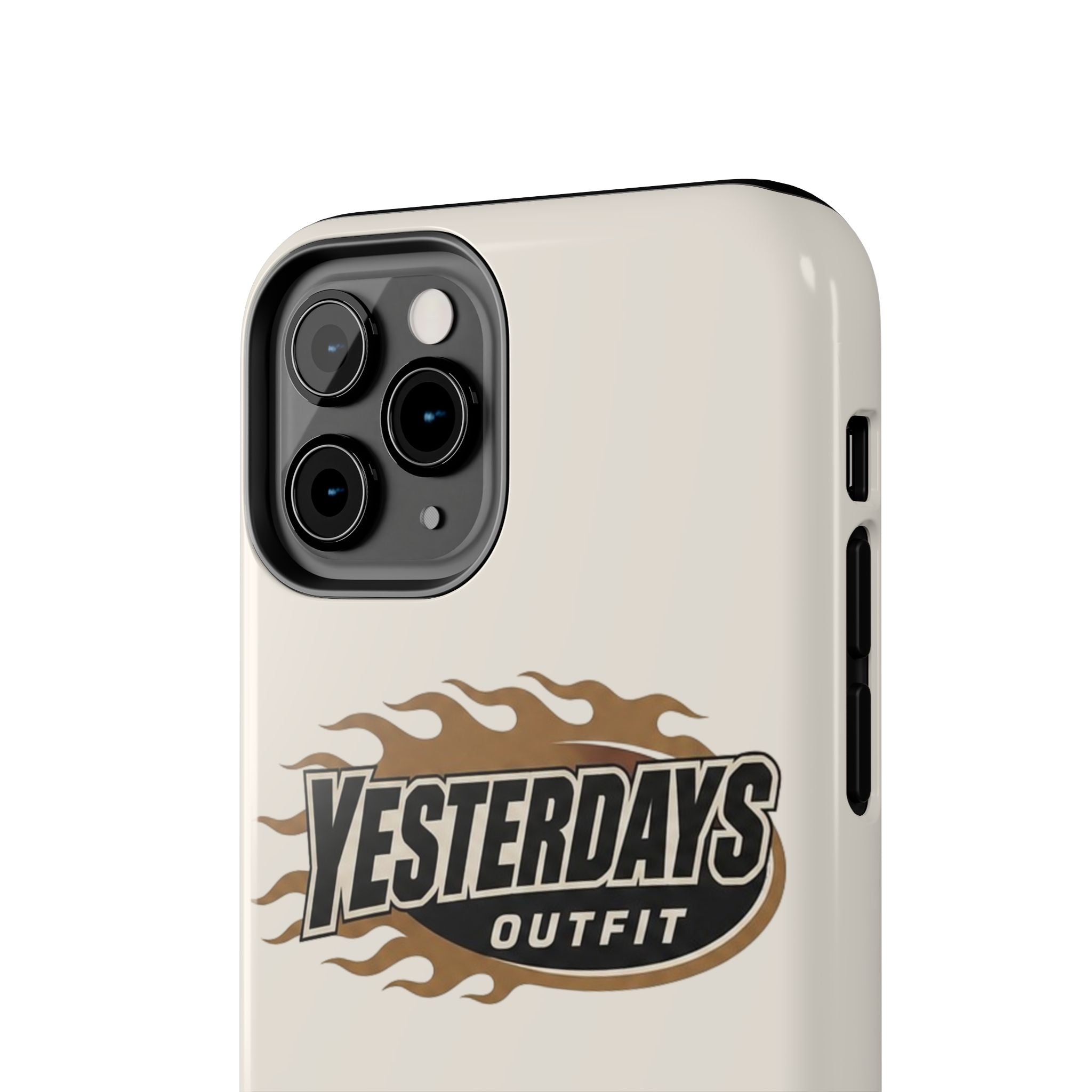 Yesterdays Outfit Flame Logo Phone Case | Tough Phone Case