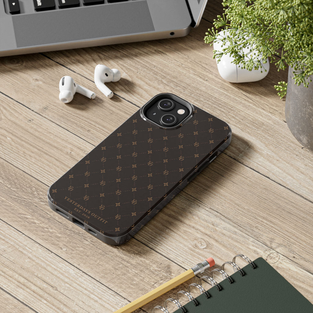 Monogram Pattern Phone Case |  Yesterday’s Outfit Protective Case