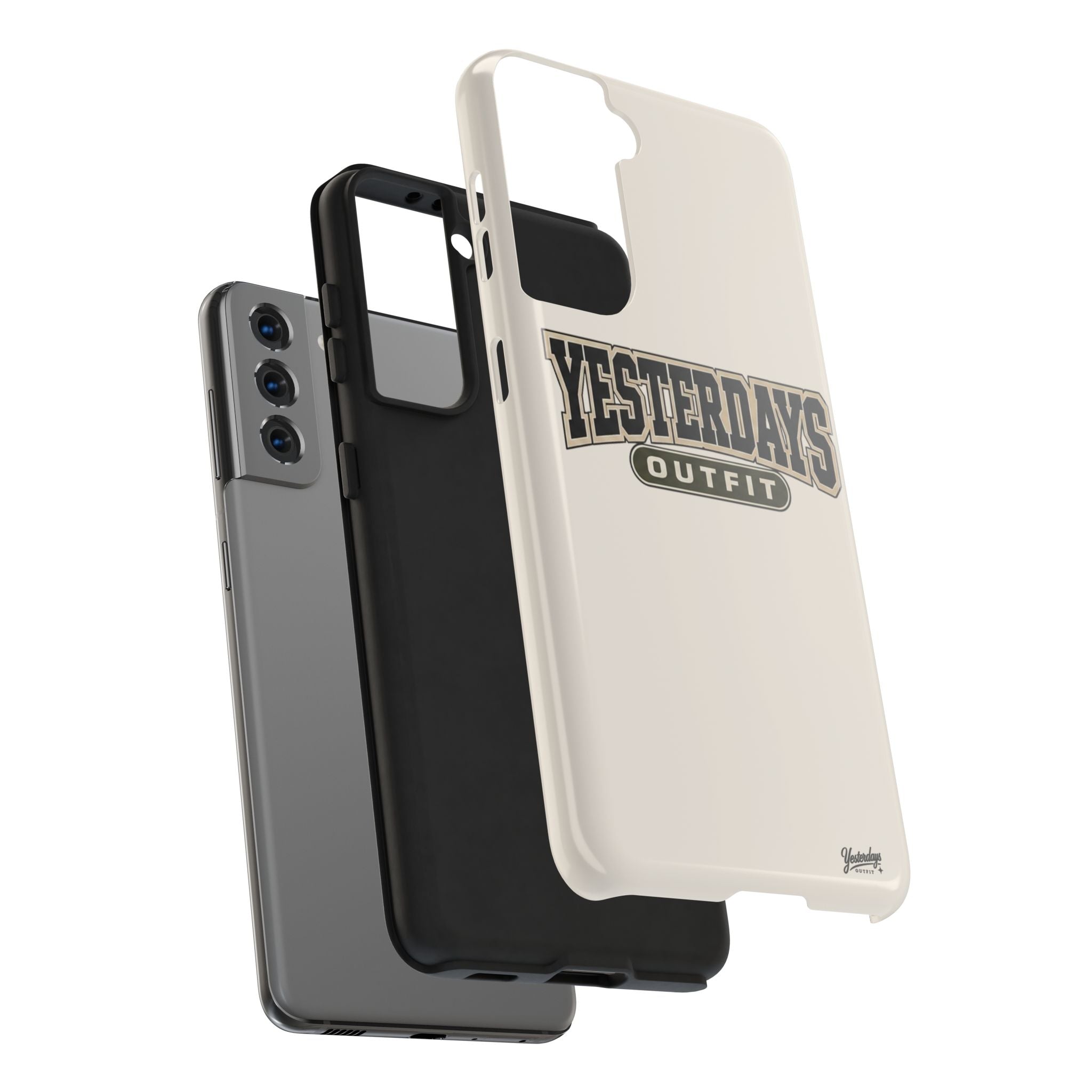 Yesterdays Outfit Phone Case | Retro Collegiate Logo, Tough Phone Case