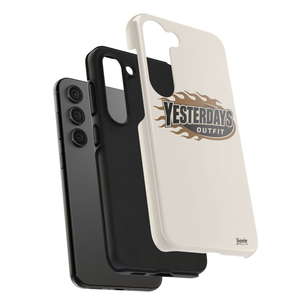 Yesterdays Outfit Flame Logo Phone Case | Tough Phone Case