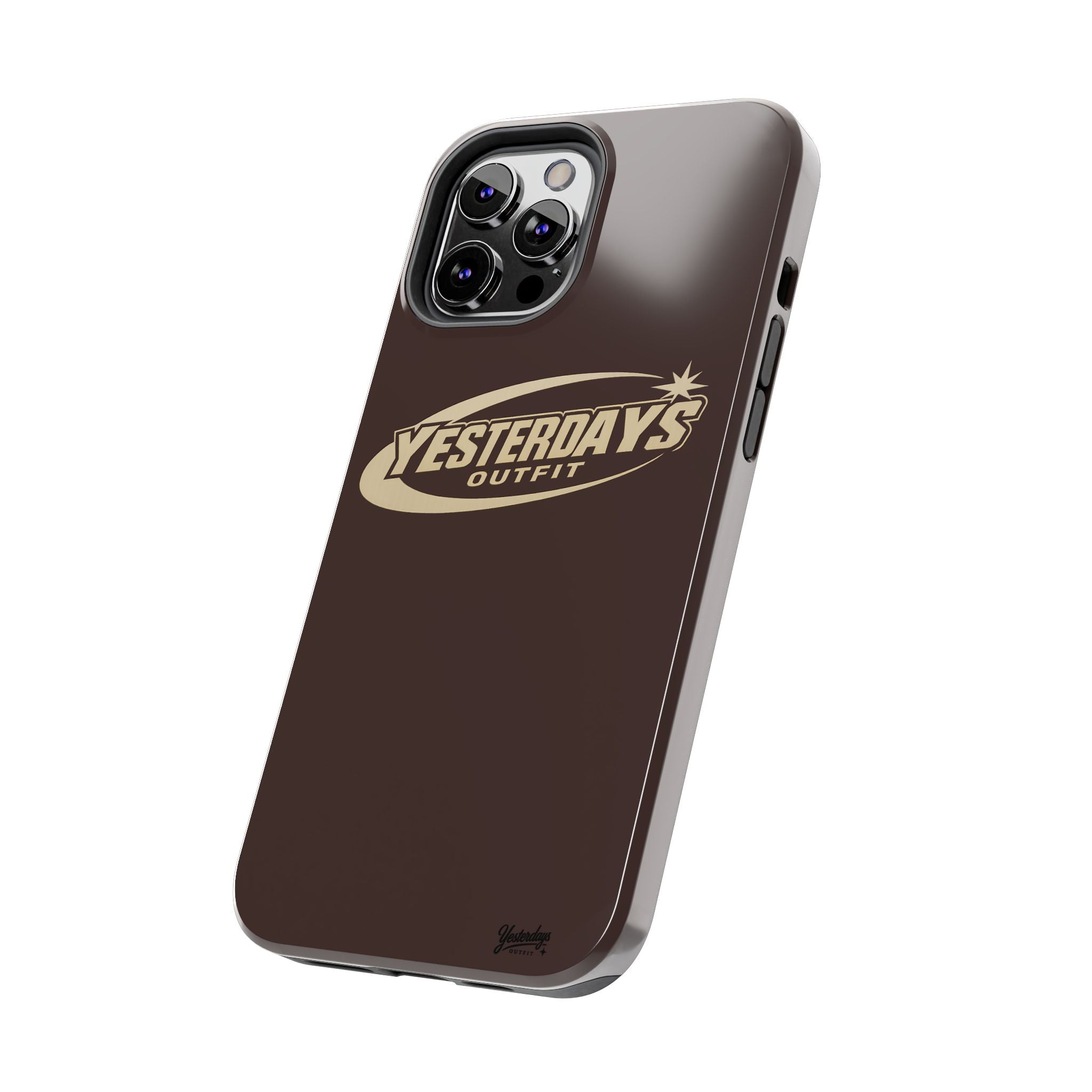 Yesterdays Outfit logo Tough Phone Case | Retro Badge Phone Case