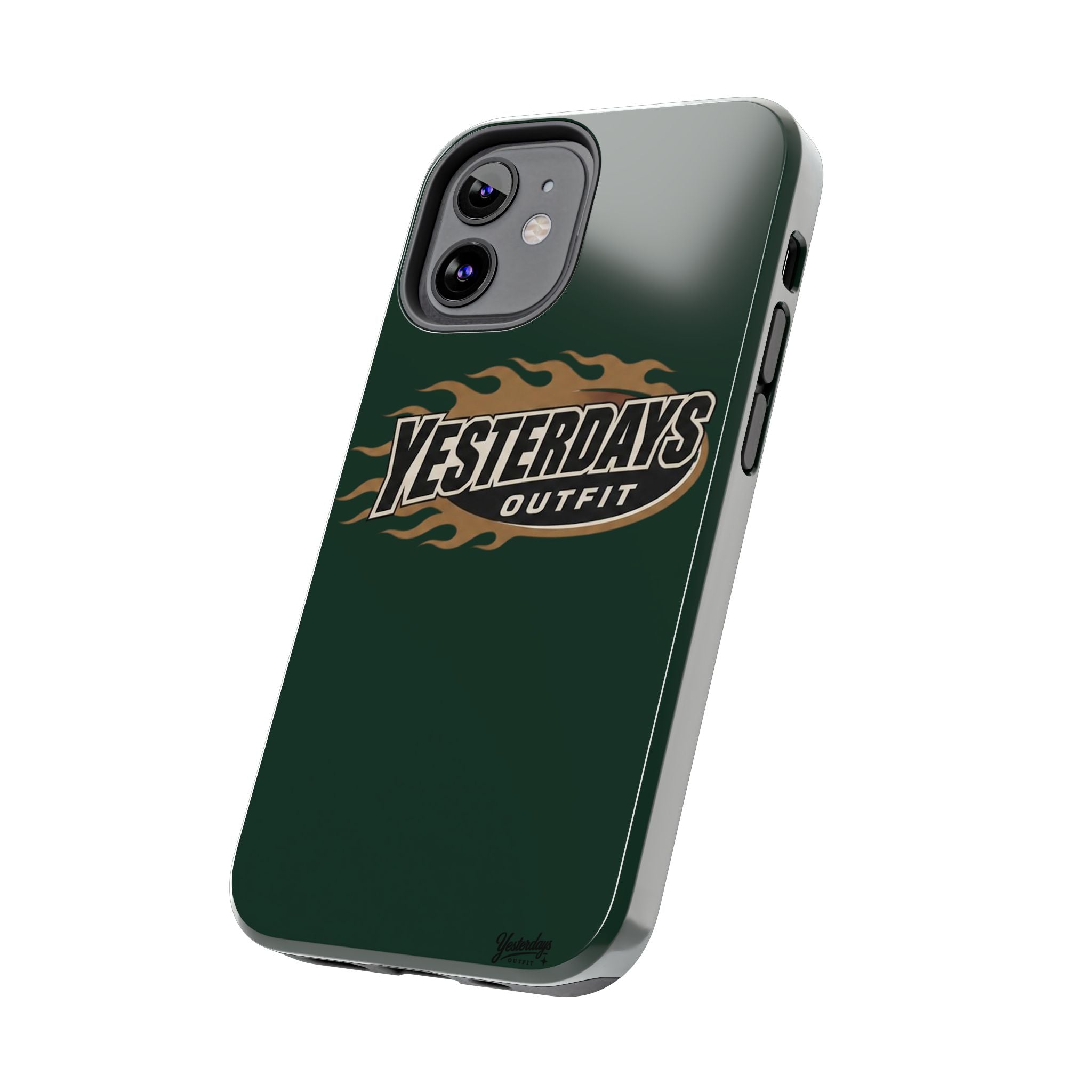 Yesterdays Outfit Flame Logo phone case | Tough Phone Cases