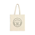 Yesterday’s Outfit 93 Tote | Cotton Canvas Tote Bag, Laurel Wreath Design