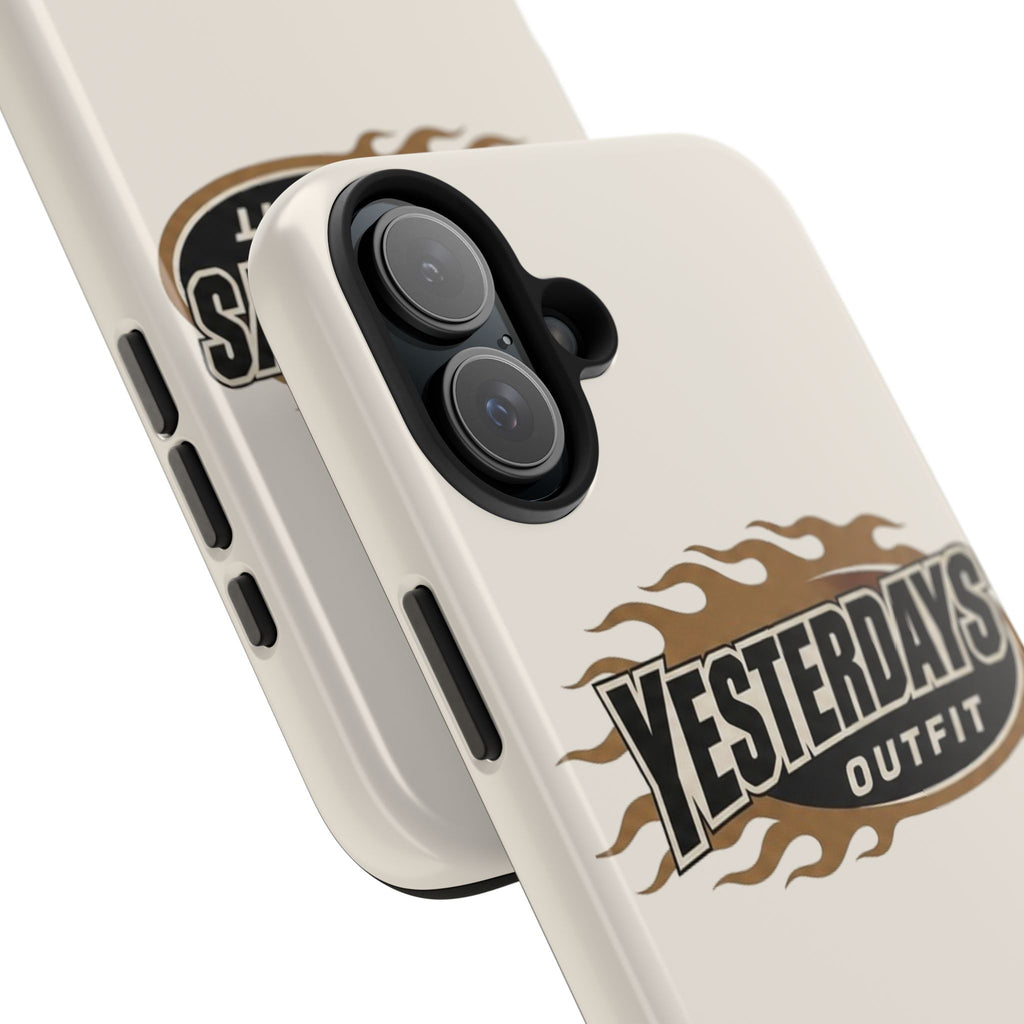 Yesterdays Outfit Flame Logo Phone Case | Tough Phone Case