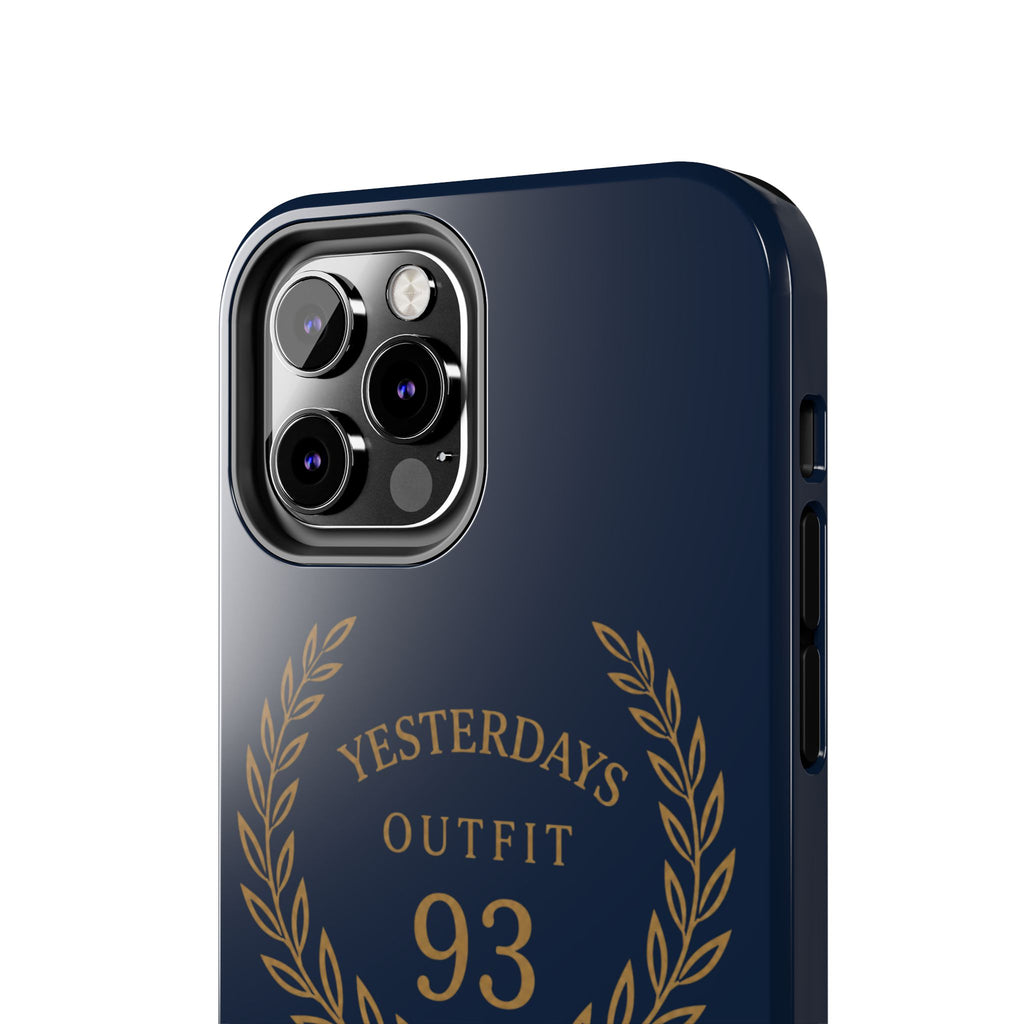 Yesterdays Outfit 93 Phone Case | Laurel Wreath Navy Protective Case