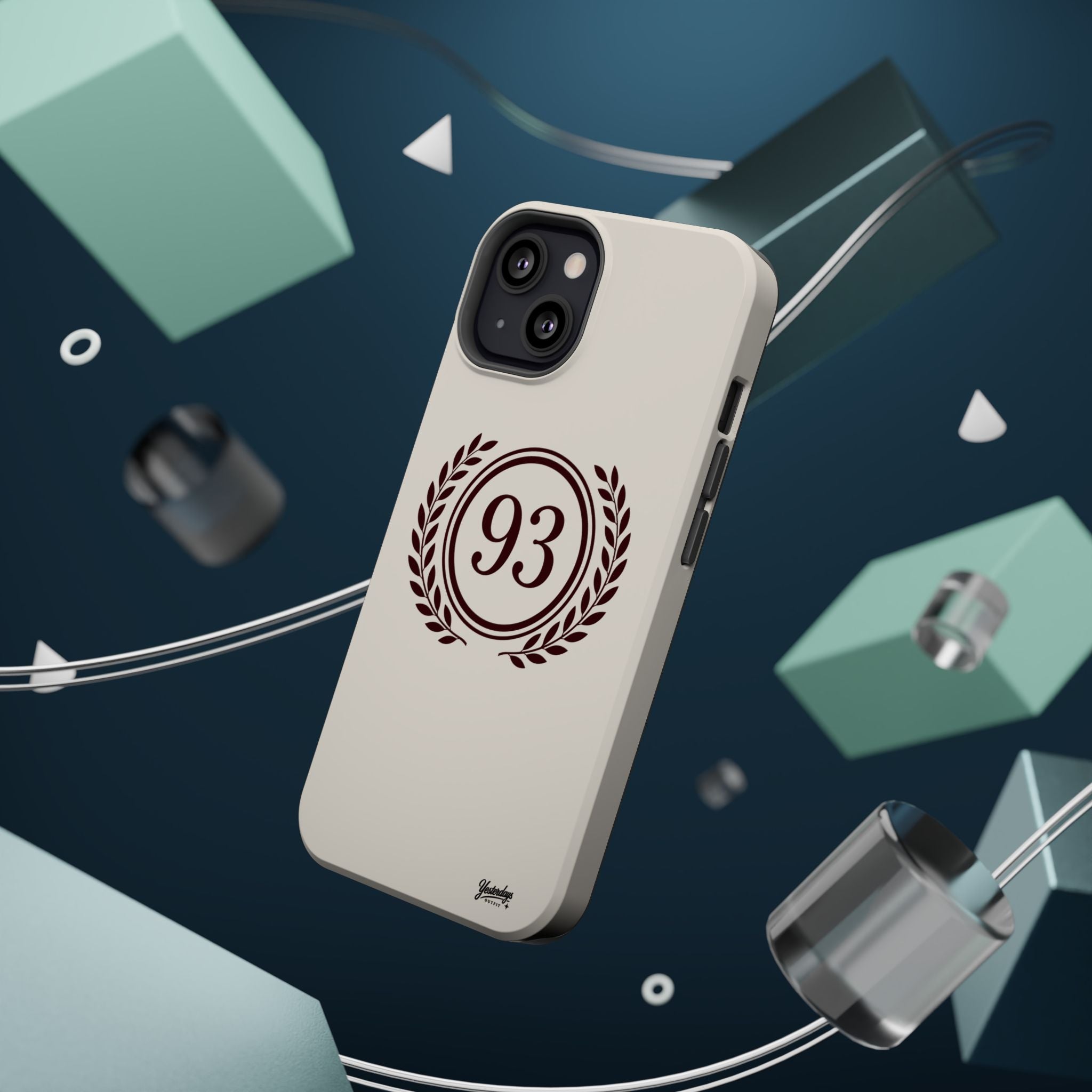 Laurel Wreath 93 Circle Phone Case | Magnetic Impact-Resistant Case
