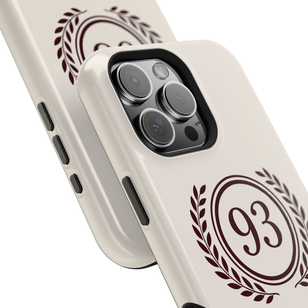 Laurel Wreath 93 Circle Phone Case | Magnetic Impact-Resistant Case
