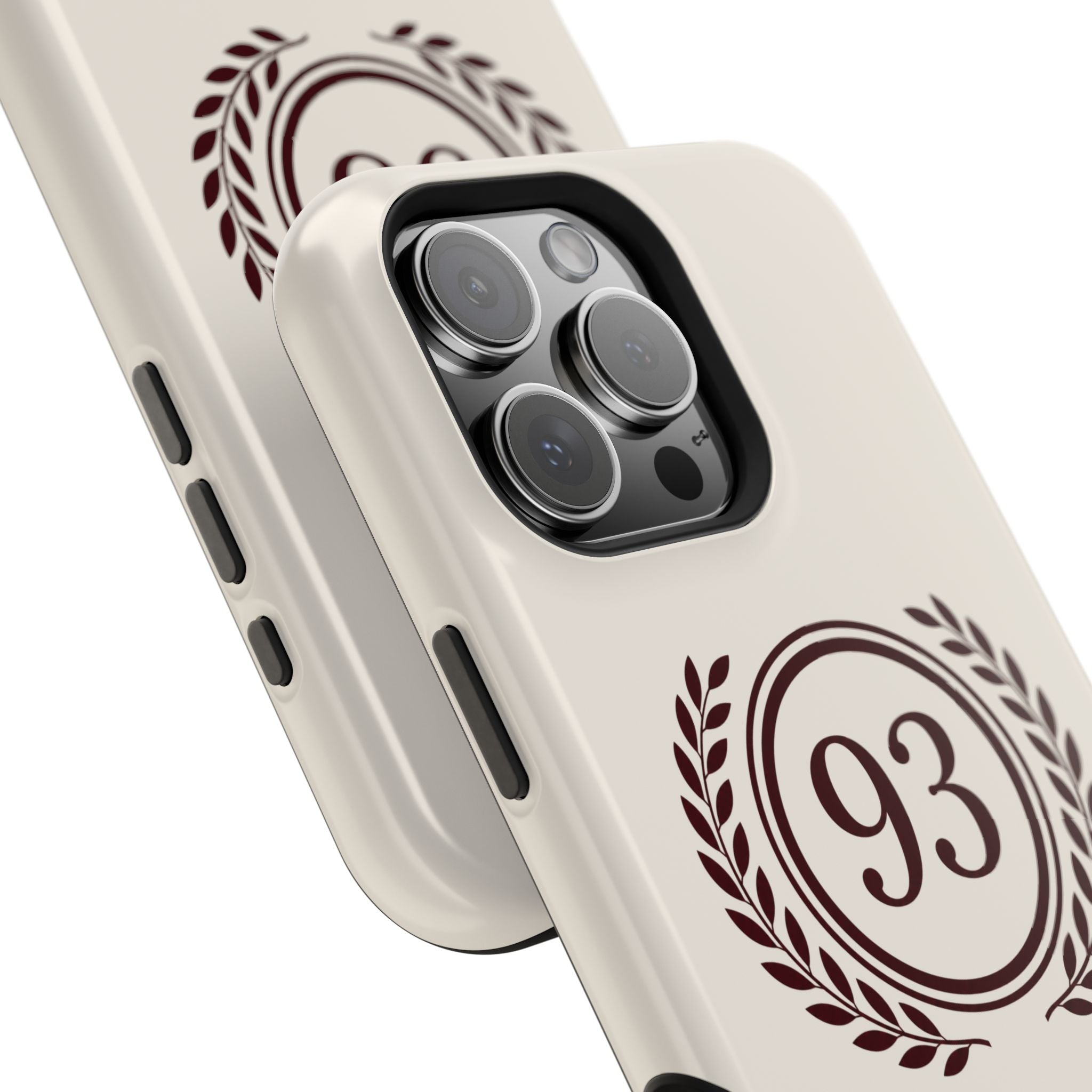 Laurel Wreath 93 Circle Phone Case | Magnetic Impact-Resistant Case