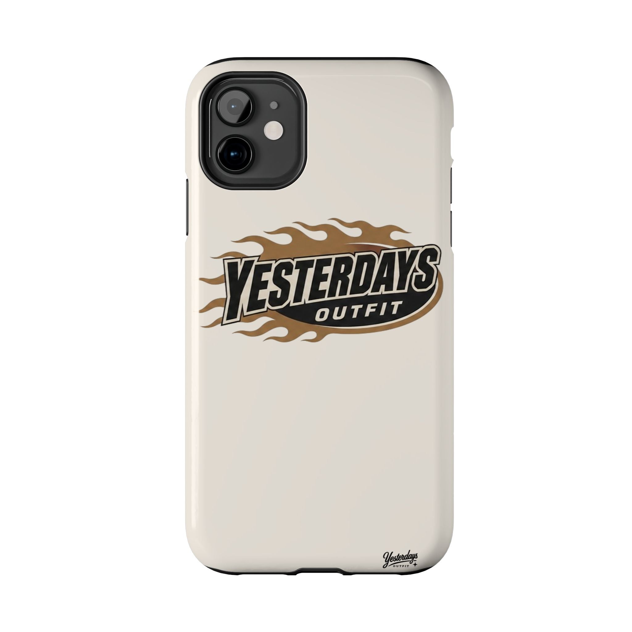 Yesterdays Outfit Flame Logo Phone Case | Tough Phone Case