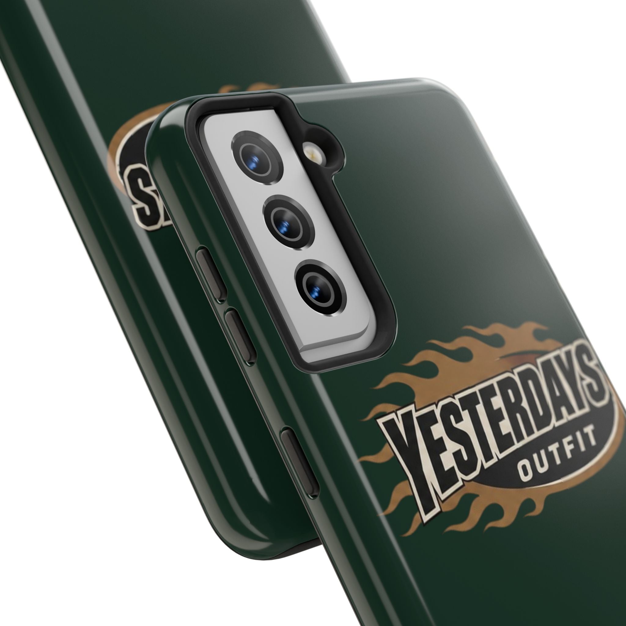 Yesterdays Outfit Flame Logo phone case | Tough Phone Cases