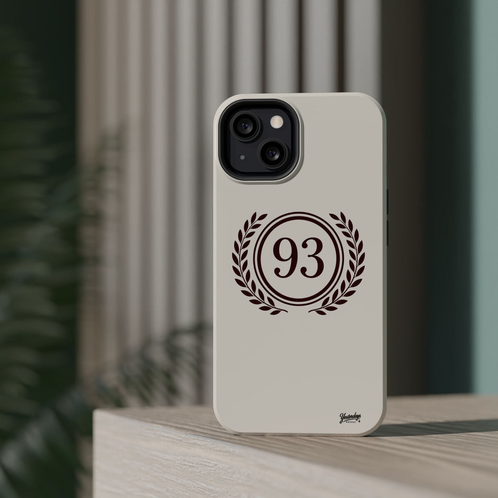 Laurel Wreath 93 Circle Phone Case | Magnetic Impact-Resistant Case