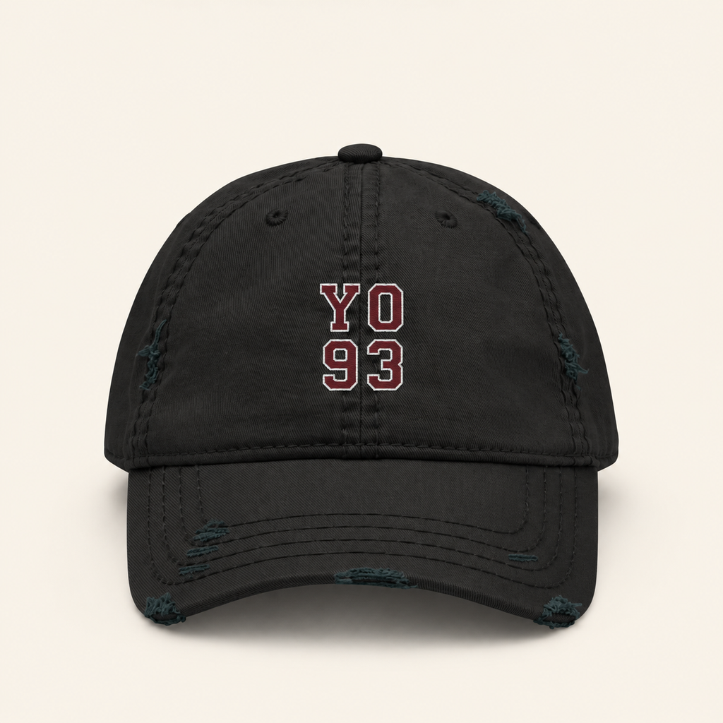 YO93 D Cap | Burgundy