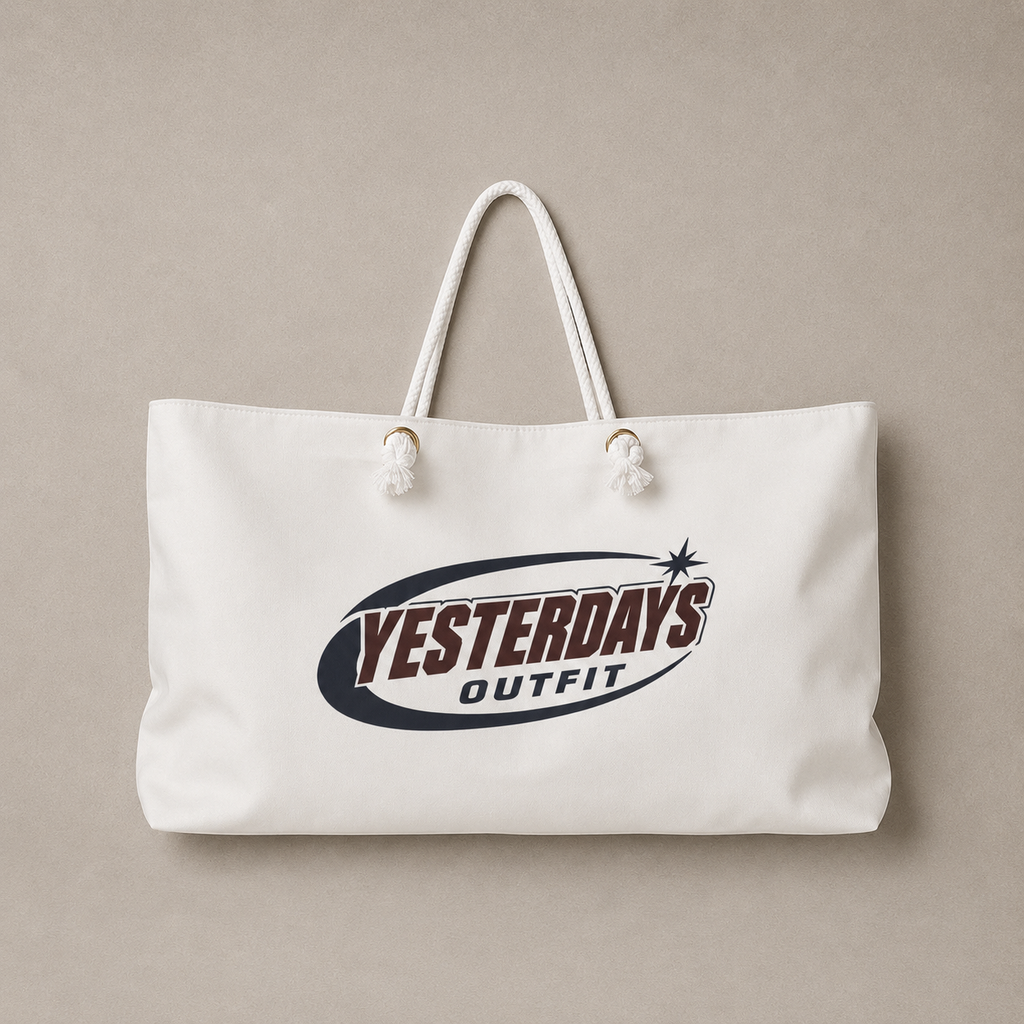 Worldwide Retro Star | Ecru Getaway Bag