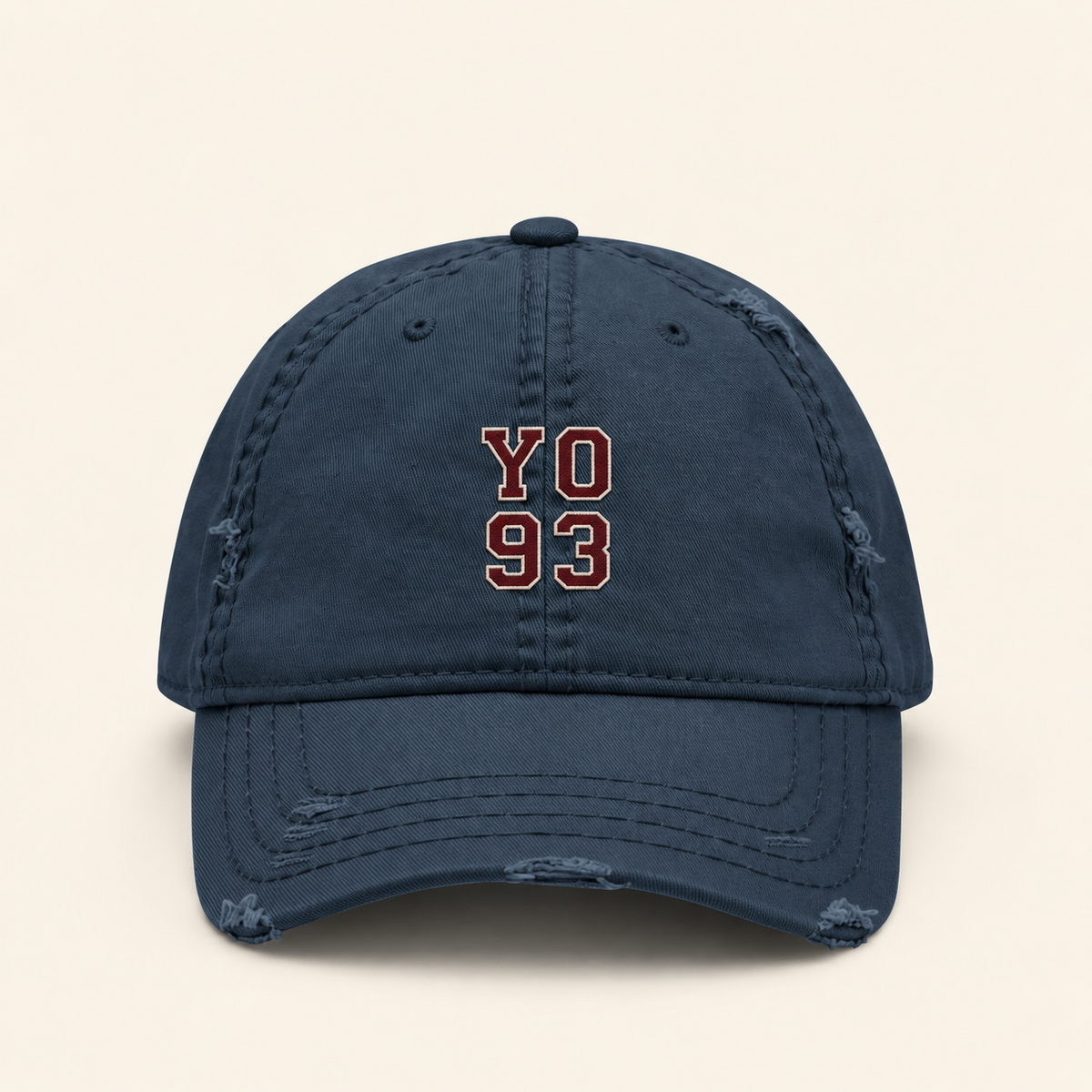 YO93 D Cap | Burgundy