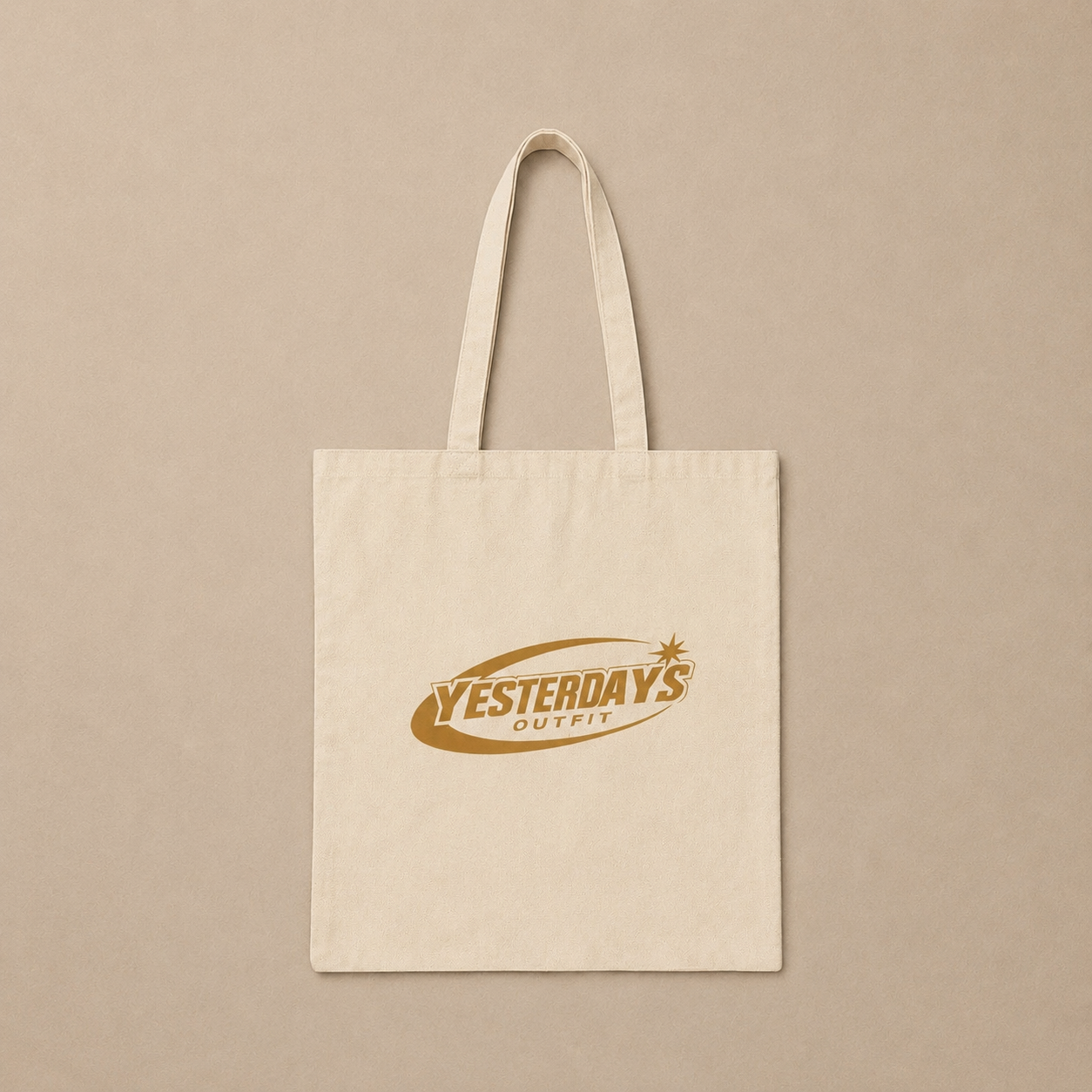 Retro Star | Gold Tote Bag