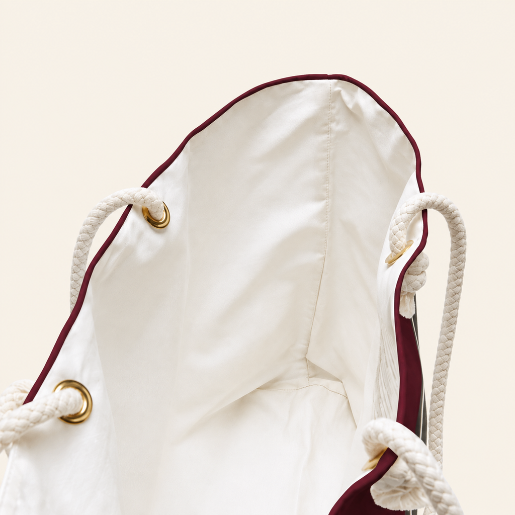Classic Heritage Getaway Bag - Burgundy