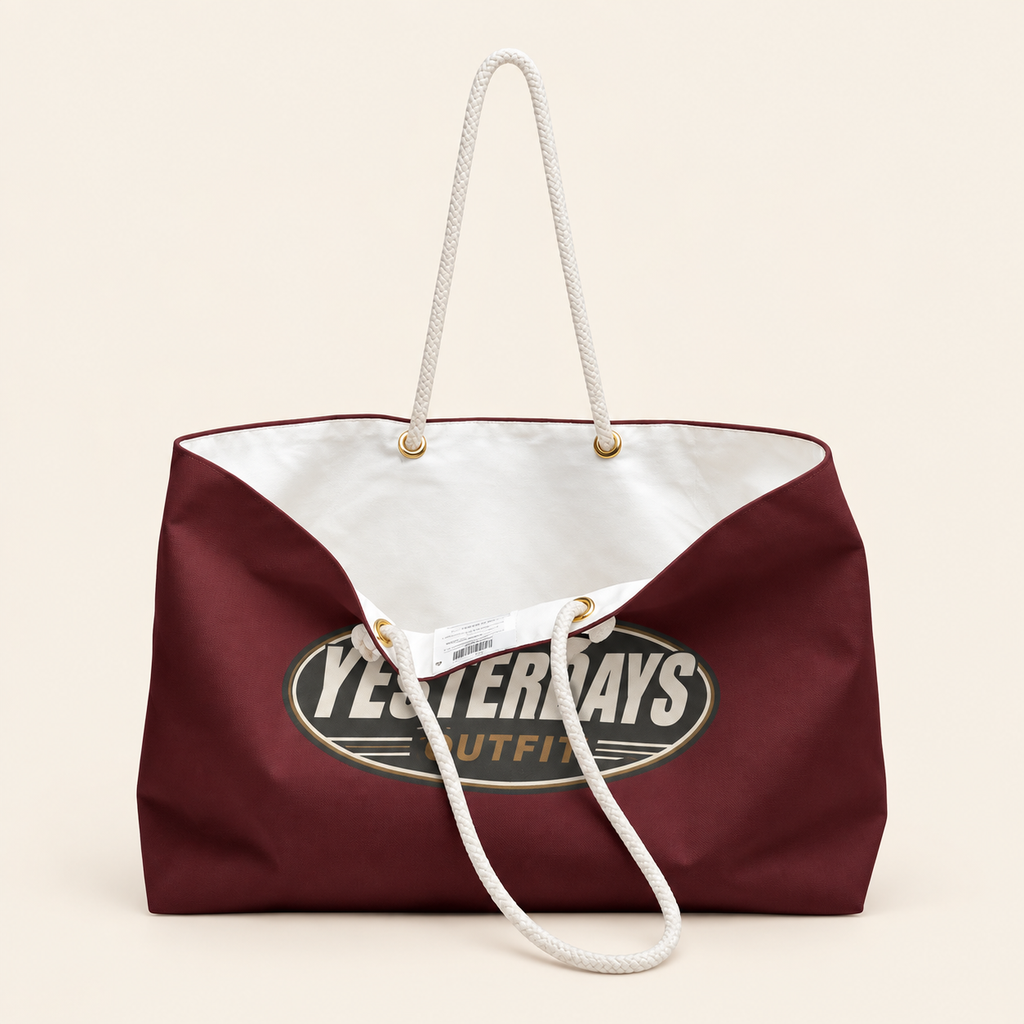 Classic Heritage Getaway Bag - Burgundy
